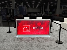 Custom 40x40 Trade Show Booth – EVO Championship Series 2022