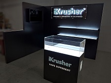 Custom 10x10 Trade Show Booth – USA CBD Show 2