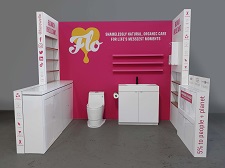 Custom 10x10 Trade Show Booth Hybrid– Natural Products Expo West