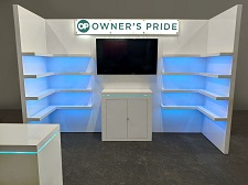 Custom 10x10 Trade Show Booth – SDC 1