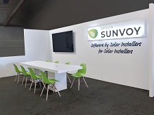 Custom 10x20 Trade Show Booth – RE+ - Intersolar North America