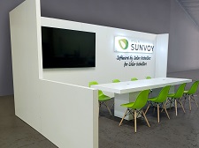 Custom 10x20 Trade Show Booth – RE+ - Intersolar North America